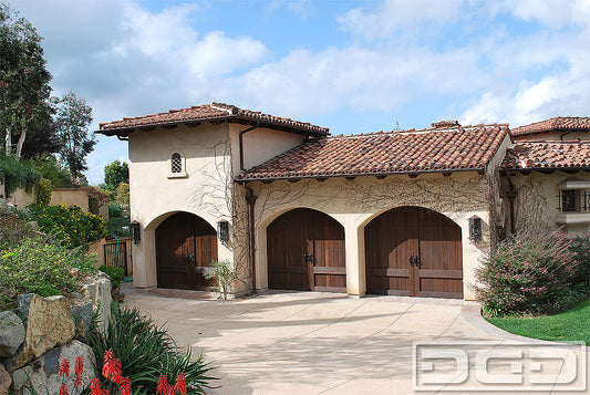 Solid Western Red Cedar Custom Garage Doors